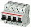 S804PV-SP10 Автоматический выключатель 4-полюсный, 10А, 5kA (хар-ка SP) ABB. Вид 1.