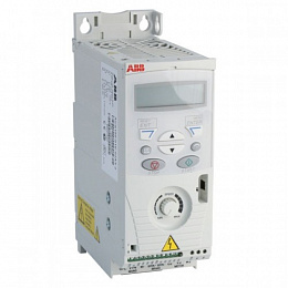 ACS150-03E-02A4-4 Преобразователь частоты 0.75 кВт, 380В, 3 фазы, IP20 (с панелью управления) ABB. Вид 1