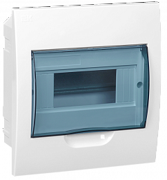 ЩРВ-П-8 Бокс 8 модулей встраиваемый пластиковый IP41 ИЭК. Вид 1