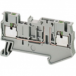 Клем втыч.съемн картр разъединит,2тчк, 2,5мм,серый Schneider Electric. Вид 1