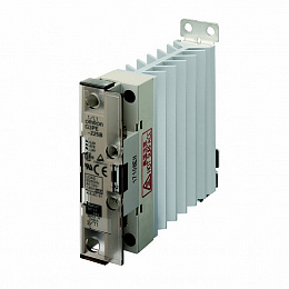 G3PE-225B 12-24VDC Твердотельное реле серии , однофазное, 12-24ВDC, 25А, 100-240ВA Omron. Вид 1