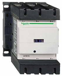 Контактор d 3р, 115 a, но+нз, 60v dс, огран. перен, расш. зажим под винт Schneider Electric. Вид 1