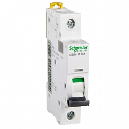 iC65N 1P 10А Автоматический выключатель 1-полюсный, 10А, 6кА (хар-ка B) Schneider Electric. Вид 1
