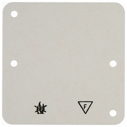 Самозатухающее основание, 1-местное, о/у Berker. Вид 1