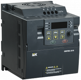Преобразователь частоты CONTROL-A310 220В, 1 фаза 2,2 kW 10A IEK. Вид 1