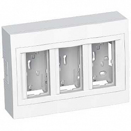 Коробка нар.монт 3х2 верт.с рамкой антиб Schneider Electric. Вид 1