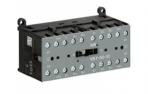 VB7-30-10 Реверсивный миниконтактор 12A (400В AC3) катушка 24В АС ABB. Вид 1
