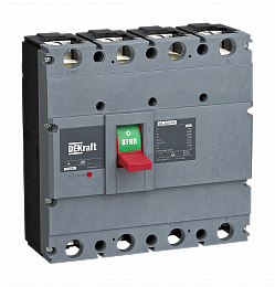 ВА-306-4P-0700A Силовой автоматический 4-х полюсный выключатель 700А 50кА DEKraft. Вид 1