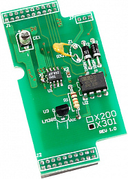 Модуль 1-канального аналогового ввода и 1-канального аналогового вывода для I-7188XC ICP DAS. Вид 1