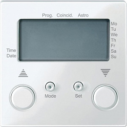 Таймер для жалюзи (белый) Merten Schneider Electric. Вид 1