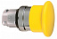 Головка кнопки 22мм желтая zb4bc5 Schneider Electric. Вид 1.