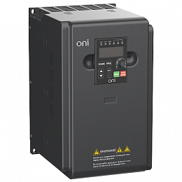 Преобразователь частоты A150 380В 3Ф 7,5кВт 17А встр. торм ONI. Вид 1