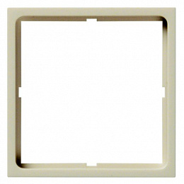 Адаптер для приборов с накладкой 50*50 мм (белый глянцевый) System 55 Gira. Вид 1