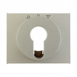 Накладка для жалюзийного замочного выключателя/кнопки (стальной, лак) K.5 Berker. Вид 1