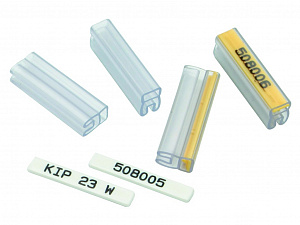 KKS 15/1,5-2,5 - 201/15 Маркировка, прозрачная трубка, 15 мм, 1,5-2,5 мм.кв (1уп.-500шт) Klemsan. Вид 1