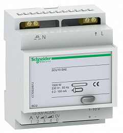 Диммер 4 входа 0.8ВА , SCU10-SAE Schneider Electric. Вид 1