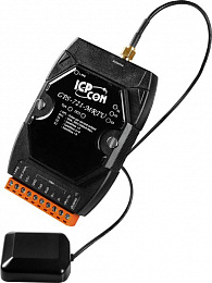 Модуль-приемник GPS с выходами 1xDO, 1xPPS, GPS-антенна ANT-115-03, DCON, Modbus RTU ICP DAS. Вид 1