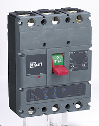 ВА336-3P-0800A-AE Автоматический 3-х полюсный автомат 800А с электронным расцепителем (320-800A) 70кА DEKraft. Вид 1