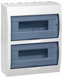 KREPTA 3 Корпус пластиковый ЩРН-П-24 IP41 белый ИЭК. Вид 1