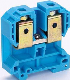 ЗН101-70-250A-08 Клеммник наборный 250A 16-70 мм² (синий) DEKraft. Вид 1