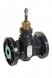 Клапан 2-ходовой фланцевый pn16 v211 dn15 kvs 4,0 Schneider Electric. Вид 1