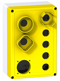 Пустой кнопочный пост 7 отв. xalfp0714 Schneider Electric. Вид 1