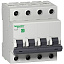 Автоматический выключатель 4-полюсный, 16А, 4,5kА (хар-ка C) EASY 9 Schneider Electric. Вид 1.