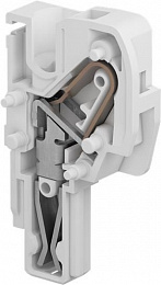 Вилка CDK4, проходная, 4 мм2, 1 пол., втыч. TYCO. Вид 1