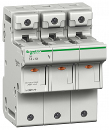 Разъед-ль предохр. sbi 3п 14x51 380в Schneider Electric. Вид 1