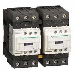Реверсивный контактор 3-х полюсный EVERLINK 65A 24В DC Schneider Electric. Вид 1