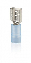 N2-DC-638-BFD "Наконечник кабельный; с нейлоновой изоляцией; разъем двойного обжатия (мама); 1,5-2,5; ширина6,6; (100шт)" ABB. Вид 1