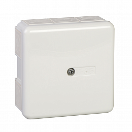 коробка соед.ip65 87х87х40+колодка 5*440 белая ral9003 Schneider Electric. Вид 1