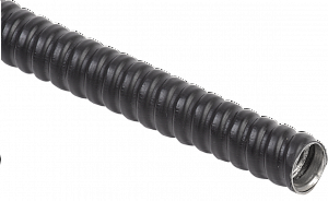 Р3-ЦПнг-32 Металлорукав с протяжкой d32 (1упак-20м) черный ИЭК. Вид 1