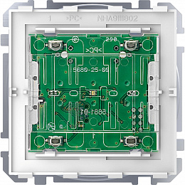 Механизм управления 1pl линией, с кнопочным модулем, 2-кл Merten D-Life Schneider Electric. Вид 1