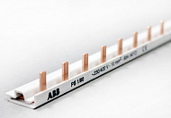 PS1/60 1-фазная шинная штырьковая разводка на 60 модулей 63А ABB
