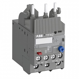 TF42-1.0 Реле перегрузки тепловое 0.74-1А для контакторов AF09-AF38 ABB. Вид 1