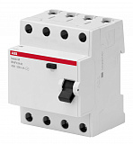 BMF41425 Блок утечки тока 4-полюсный, 25A, 30mA, тип АC (УЗО) ABB
