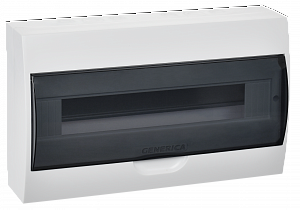 Бокс ЩРН-П-18 модулей навесн. пластик IP41 GENERICA ИЭК. Вид 1