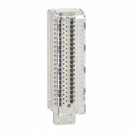 Клеммная колодка, 40 клемм, пружин. защ. Schneider Electric. Вид 1