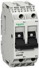 Комбинированный автомат для защ. дв. 2 полюса, 1A Schneider Electric. Вид 1