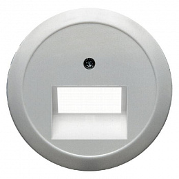 Накладка для UAE/E-DAT Design/Telekom розетка ISDN (полярная белизна, глянцевый) Serie 1930/Glas/Palazzo Berker. Вид 1