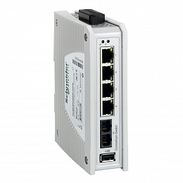 Коммутатор connexium неупр. 4tx/1fx-mm Schneider Electric. Вид 1