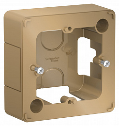 Коробка подъемная с возможностью соединения нескольких коробок (титан) Blanca Systeme Electric. Вид 1