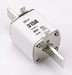 Предохранитель ножевой тип 37, габарит 2, 355А DEKraft. Вид 1