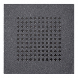 Накладка динамика (антрацит) System 55 Gira. Вид 1
