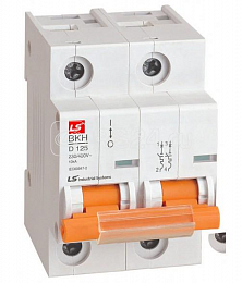 BKH Автоматический выключатель 2-полюсный, 100А, 10kA (хар-ка C) LSis. Вид 1