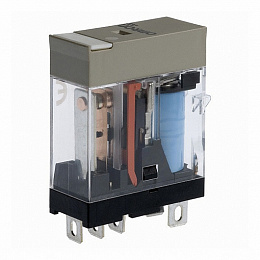 G2R-1-SN 24VDC (S) Реле промежуточное, 1ПК, светодиодный индикатор, напряжение питания 24V DC, ток 10A Omron. Вид 1