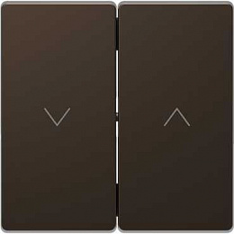 Клавиша-кнопка для жалюзи (мокко) Merten D-Life Schneider Electric. Вид 1