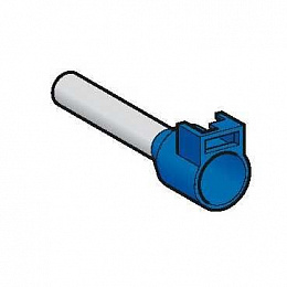 Наконечник с возможн крепления язычка для маркировки ar1sc03,средний,50мм2 синий Schneider Electric. Вид 1