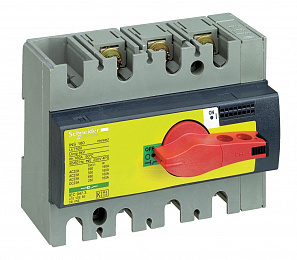 Выключатель-разъед. ins160 3п крас.-желт. Schneider Electric. Вид 1